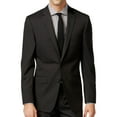 thumbnail image 1 of DKNY Mens Pin Dot Two Button Blazer Jacket, Black, 42 Short, 1 of 1