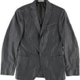 thumbnail image 1 of DKNY Mens Solid Two Button Blazer Jacket, Grey, 38, 1 of 2