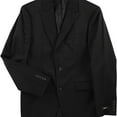 thumbnail image 1 of DKNY Mens Stretch Two Button Blazer Jacket, Black, 36 Short, 1 of 1