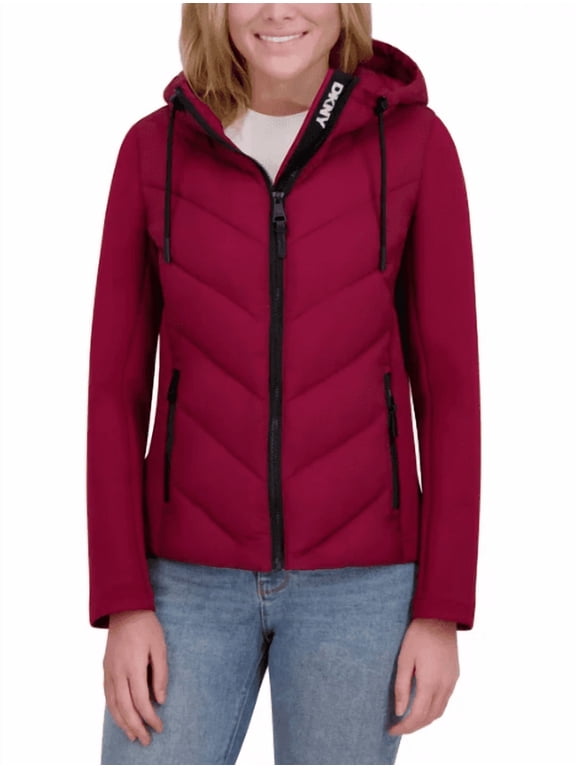 Mixed Media, Red Jacket (Women's Small)