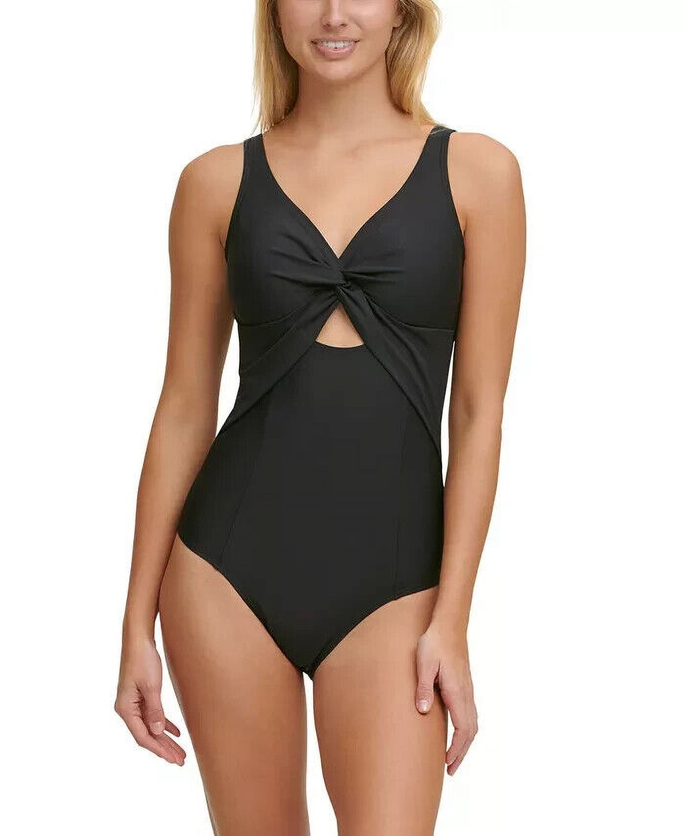 Black Low Back One Swimsuit Black Low Back One Swimsuit
