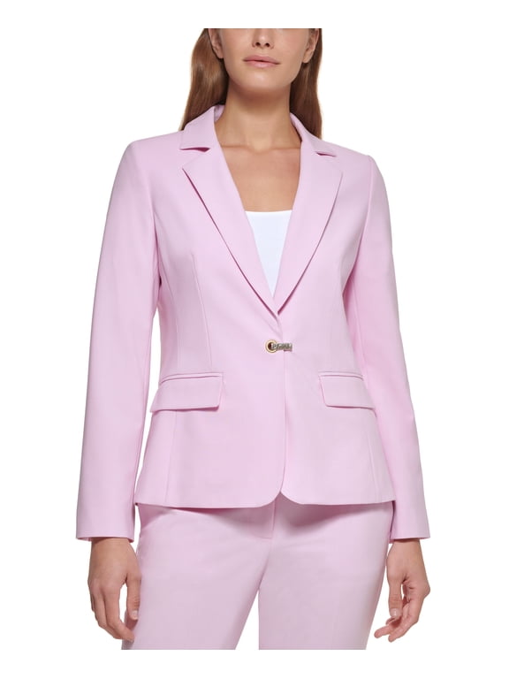 Petite Logo Clasp Jacket Pink Lavender 8P