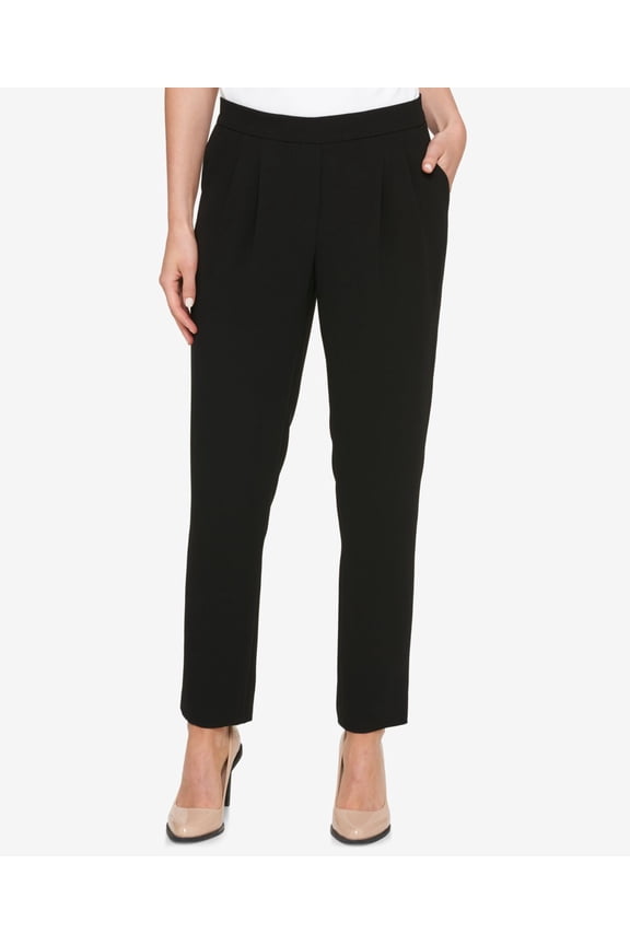 Pull On Ankle Pants Navy 14