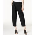 thumbnail image 1 of DKNY Pure Relaxed Pleat Front Pants Womens pants MSRP $258 Black 14, 1 of 1
