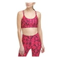 thumbnail image 1 of DKNY SPORT Intimates Pink Embossed Strappy Back Sports Bra M, 1 of 4