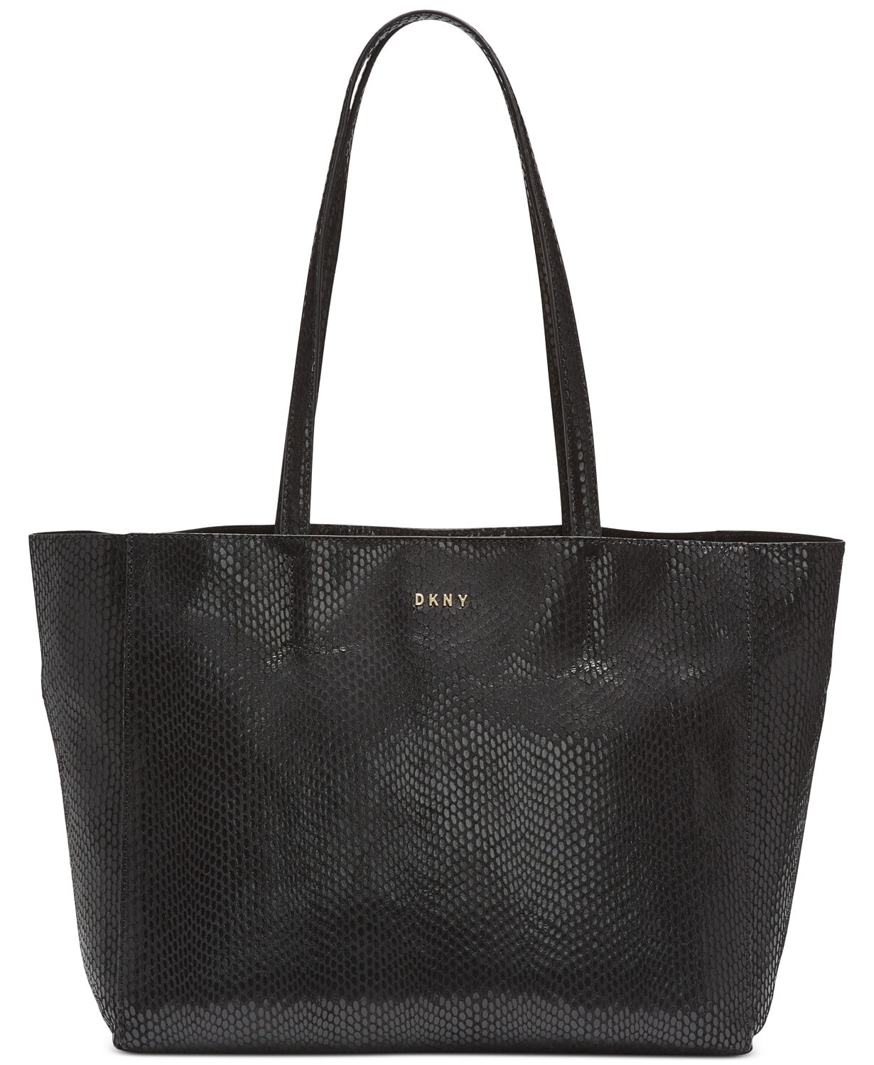 DKNY Sally Leather East West Tote Black Walmart