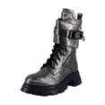 thumbnail image 1 of DKNY Sava Women's Boots Dark Gunmetal Size 9.5 M, 1 of 8