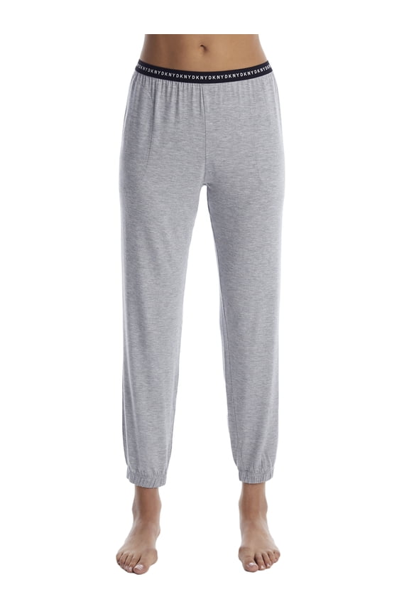Sleepwear Womens Grey Heather Sleep Knit Joggers Style-Y3822440-GRY