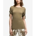 thumbnail image 1 of DKNY Slouch-Sleeve Soft Top (Bright Green, XS), 1 of 1
