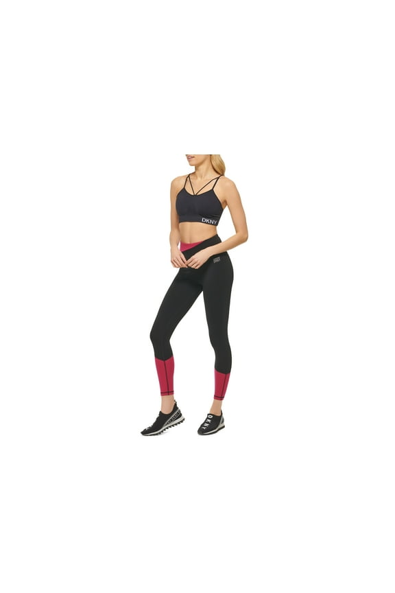 Sport Colorblock High Waist Leggings Blackcherry S