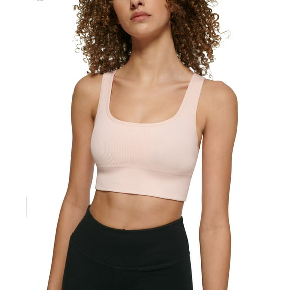 DKNY Sport Seamless Crop Top Rosewater M