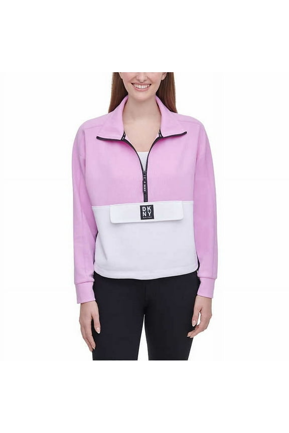Sport Woman's 1/2 Zip Pull-Over- Rosebud Medium
