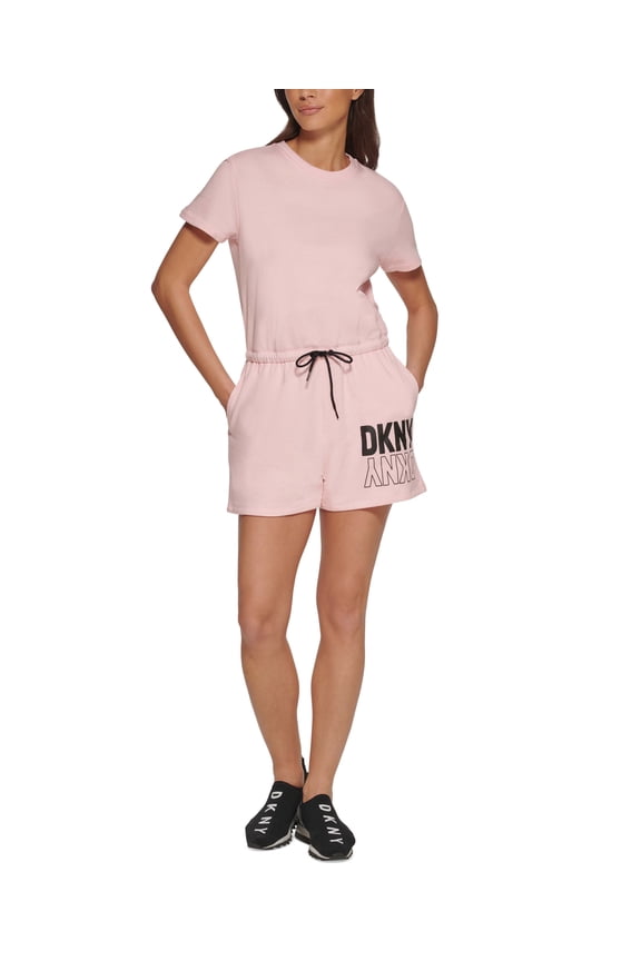 Sport Womens Flip Reflect Logo Romper Blossom XS