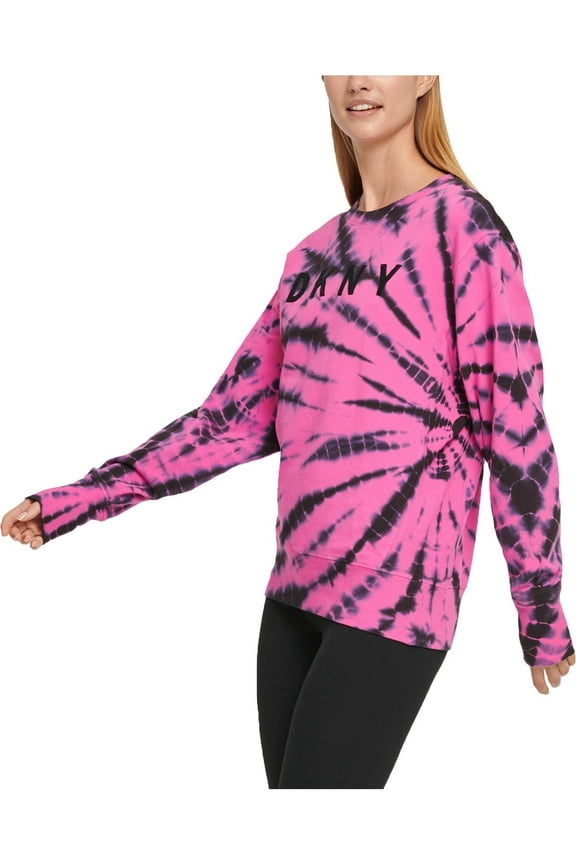 Sport Womens Logo Tie-Dye Sweatshirt