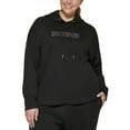 thumbnail image 1 of DKNY Sport Womens Plus Sweatshirt Fitness Hoodie, 1 of 1