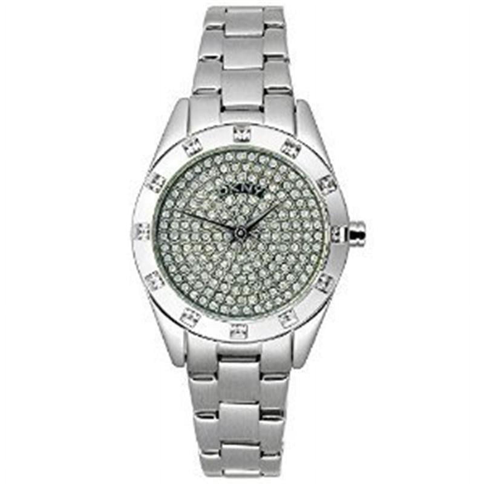 DKNY Three-Hand Stainless Steel Women display picture 1