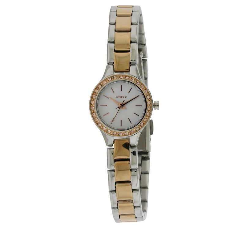 Dkny two tone ladies watch 2025
