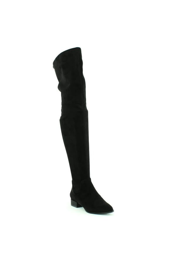 | Tyra Over-The-Knee Boots | Black | Size 7