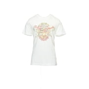 DKNY White Graphic T-Shirt Tee Shirt , Size XLarge