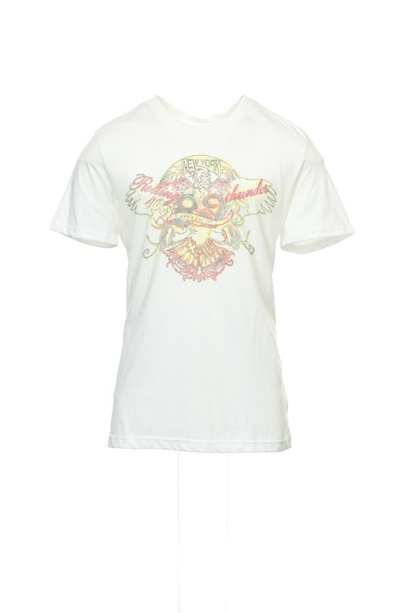 White Graphic T-Shirt Tee Shirt , Size XLarge