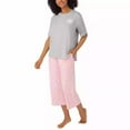 thumbnail image 1 of DKNY Woman’s 2 Piece Pajama Set Short Sleeve/Capri (1774974), 1 of 10