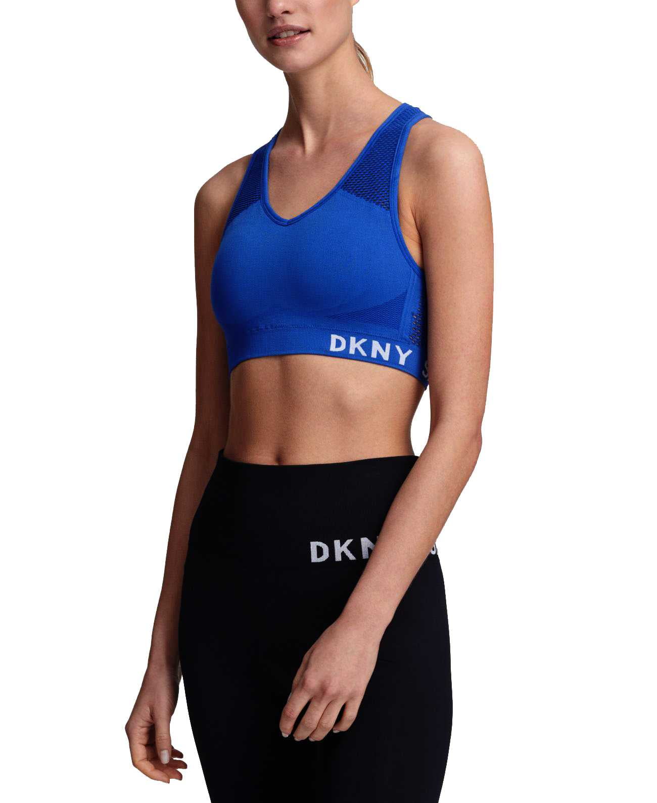 DKNY Women’s Sport Mesh Racerback Medium-Impact Sports Bras