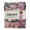 thumbnail image 1 of DKNY Women's 3-Piece Lightweight Soft Sleep Jogger Lounge Set w/ Eye Mask (Pink Tie Dye, XXL), 1 of 2