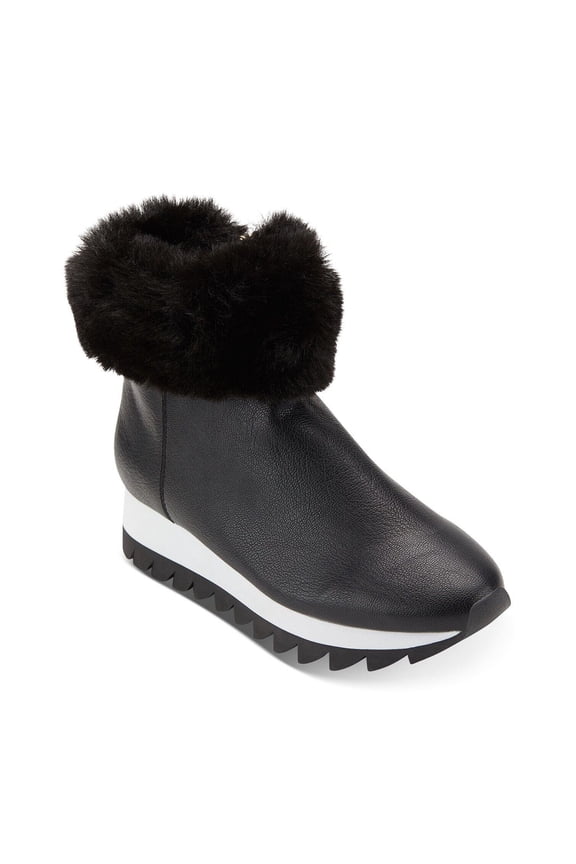 Women's Al Cuffed Booties Black B4HP $119 (M,8)