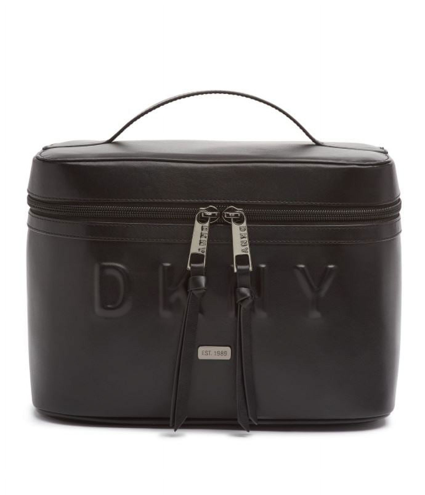 Dkny black discount makeup bag