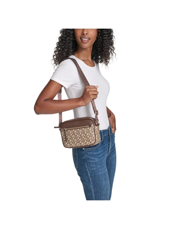 Women’s Crossbody Sling Bag – Stylish Compact Shoulder Purse with Adjustable Strap, Lightweight Everyday Handbag (Brown)