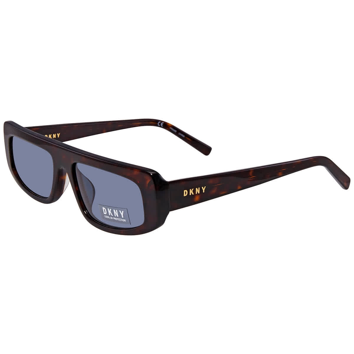 DKNY Women s DK518S Rectangular Sunglasses Dark Tortoise 51 16 135