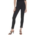 thumbnail image 1 of DKNY Women's Front Slip Pull-On Ponte Pants Black Size Medium, 1 of 3