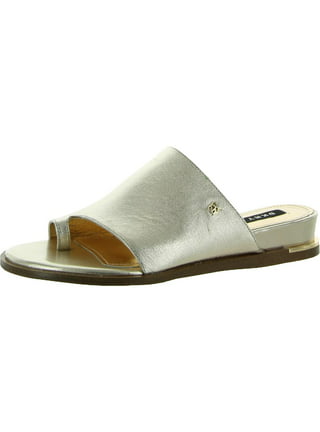 DKNY Women's Gold Daz Flat Slide Sandals – COUTUREPOINT