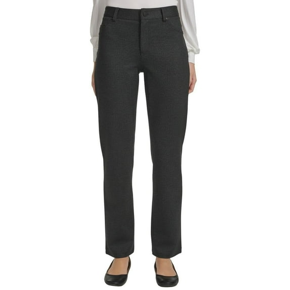 DKNY Women's High Waist Dress Pants - Business Casual Pants Gray, XXL