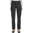 thumbnail image 1 of DKNY Women's High Waist Dress Pants Straight Leg Ponte Pant Business, Gray, Small, 1 of 8