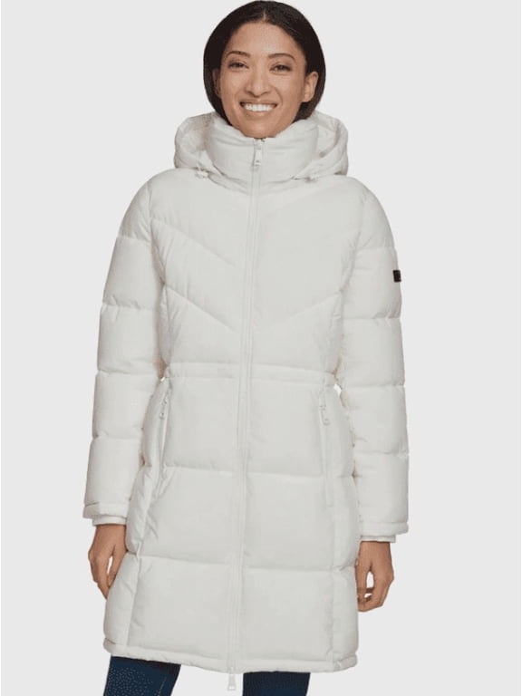 Women's Long Puffer Jacket Chevron Walker XL