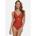 thumbnail image 1 of DKNY Women's One Piece Swimsuit, Red Medium, 1 of 2