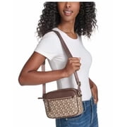 DKNY Women's Pattern Crossbody Bag, Brown