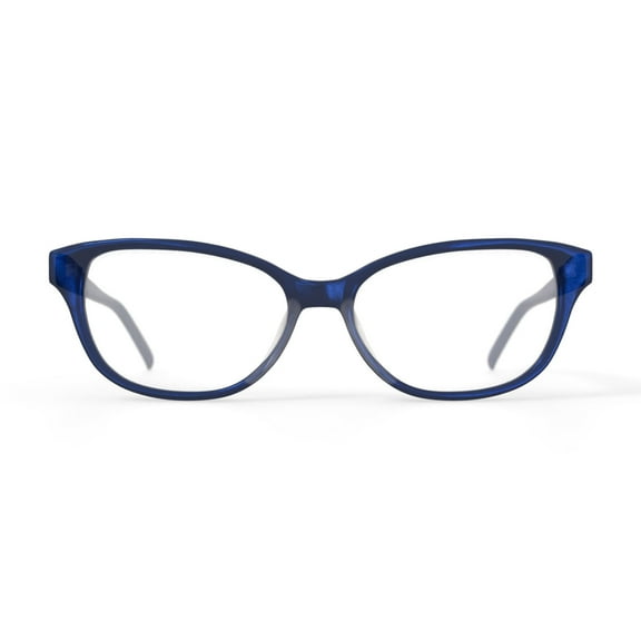 DKNY Women's DK5011 Prescription Eyeglasses with Case, Blue