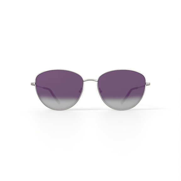 DKNY Women's Rx'able Fashion Sunglasses, DK103SG, Plum, 56-16-135, with Case
