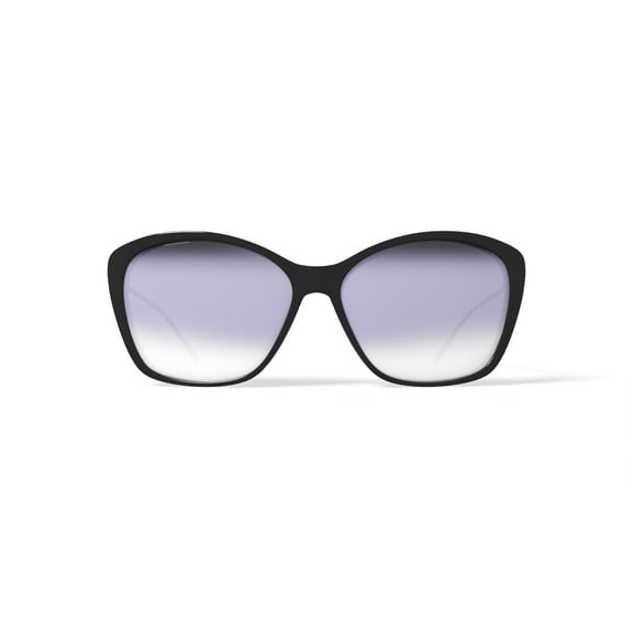 DKNY Women's Rx'able Fashion Sunglasses, DK702SG, Black, 57-14-140, with Case