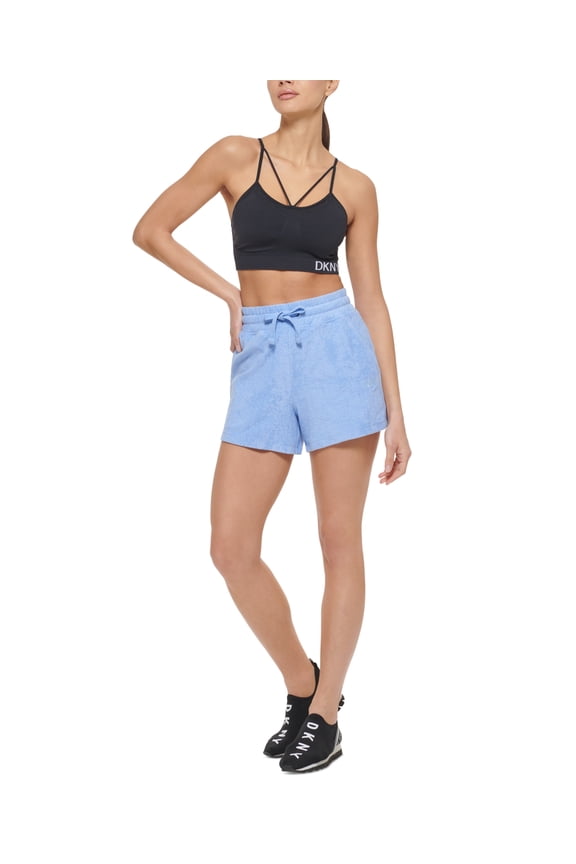 Sport Womens Terry Cloth Relaxed Shorts Hydrangea S