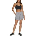 thumbnail image 1 of DKNY Women's Terry Cloth Relaxed Shorts Gray Size Large, 1 of 3