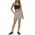 thumbnail image 1 of DKNY Sport Womens Terry Cloth Relaxed Shorts Grey Heather XL, 1 of 3