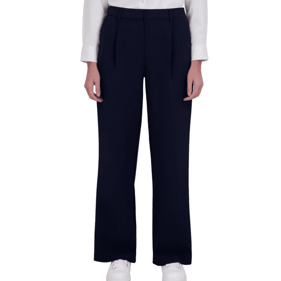 DKNY Women's Wide Leg Pant Blue 12