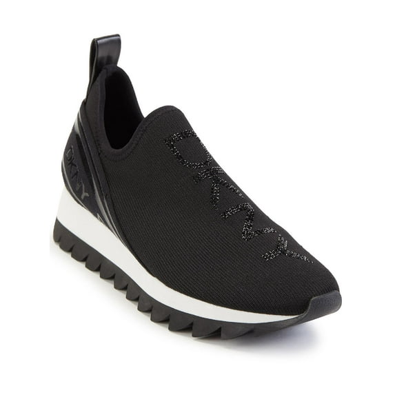 DKNY Womens Abbi Mesh Low Top Casual and Fashion Sneakers