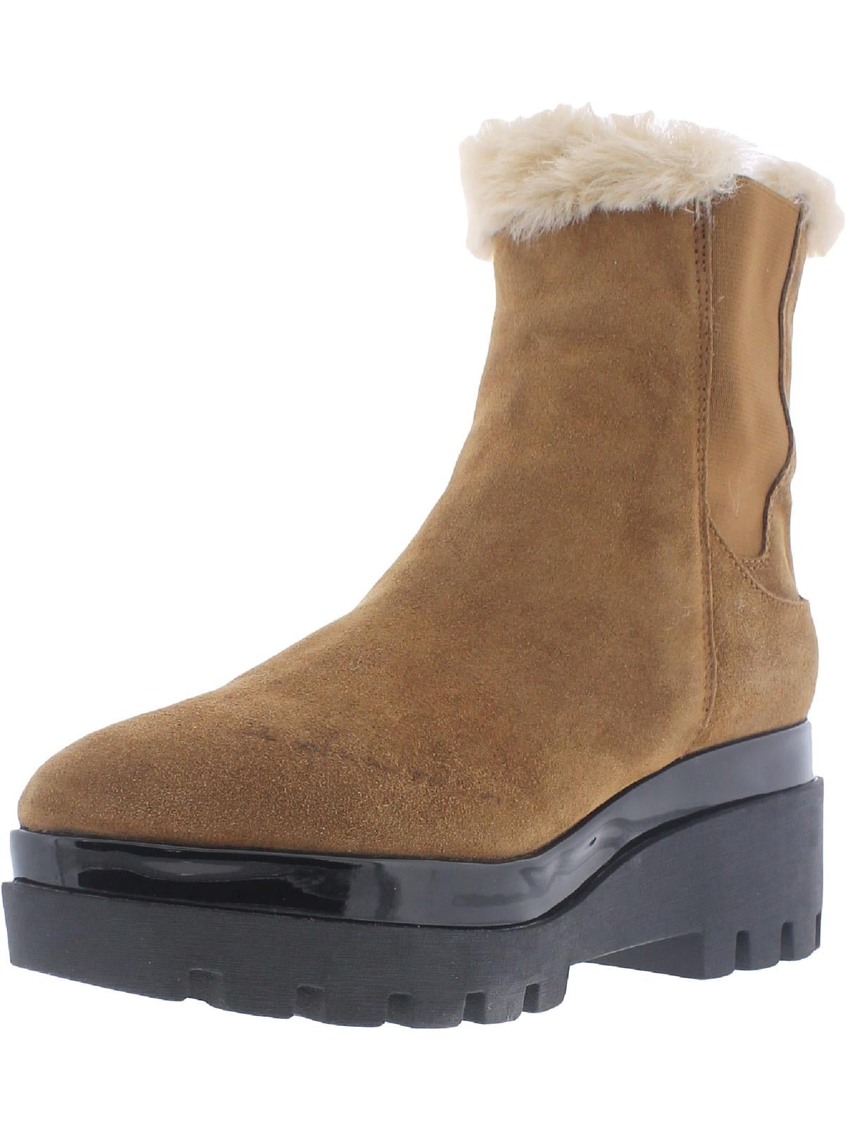 Chelsea Boots Dkny Bax Wedge Booties DKNY Womens Bax Suede Faux