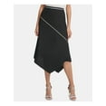 thumbnail image 1 of DKNY Womens Black Midi Trapeze Skirt Size: XS, 1 of 3