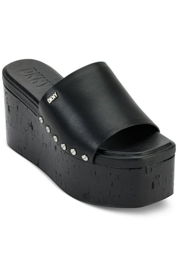 DKNY Women's Bibiana Platform Sandal - Casual Luxury Heels For Every Occasion