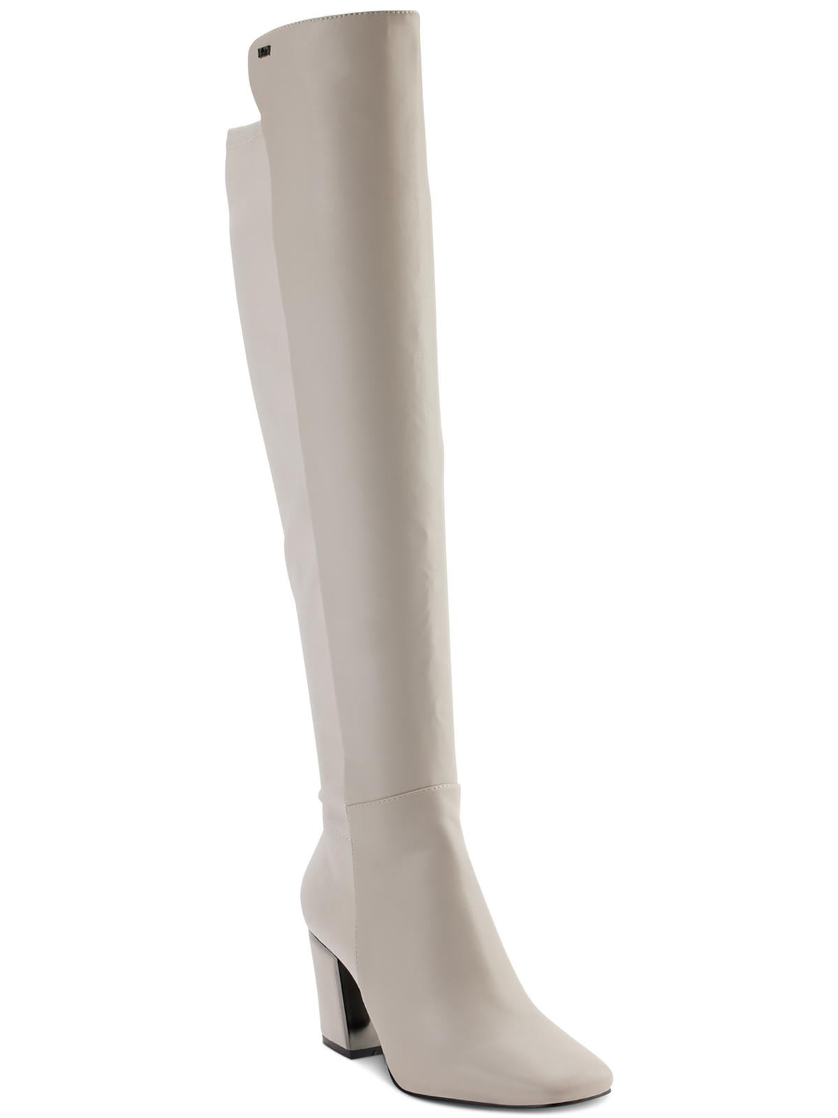 Dkny thigh high boots discount